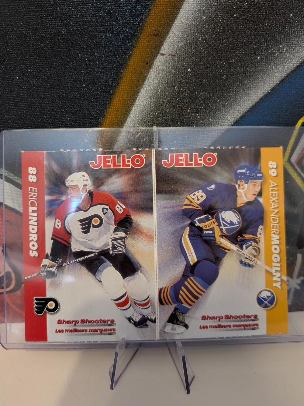 1994-95 JELL-O Hockey Cards (Lindros/Mogilny)